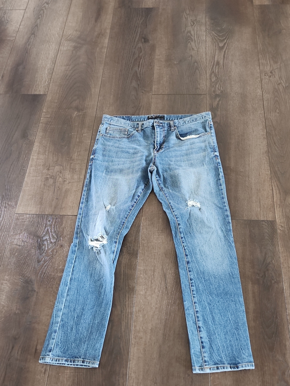 Men's Distressed Retrofit Jeans 34X 30
